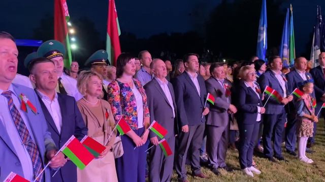 Споём гимн вместе! Гродно 3 июля 2020 год смотреть онлайн