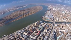 Астрахань с высоты птичьего полёта