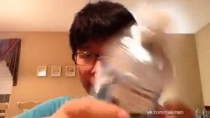 Как выпить бутылку воды за 1 секунду, How to drink a bottle of water in 1 second
