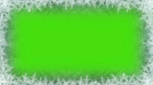 Футаж морозная рамка на окне  Морозные узоры на хромакее  анимация новый год  Green screen NEW YEAR