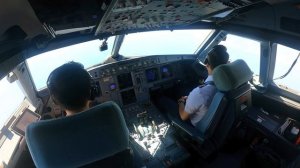 COCKPIT VIEW AIRBUS 320 || FULL TAKEOFF LANDING WITH FULL PROCEDURE - BALI TO TIMOR LESTE