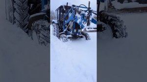 МТЗ-82 по снегу