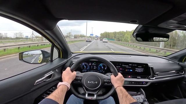 2023 Kia Sportage GT-Line | 1.6 T-GDi HEV 230HP | POV Test Drive смотреть онлайн