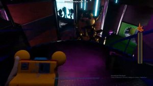 Сражение с  Огромным Мьюзик Меном  во FNAF Security Breach/