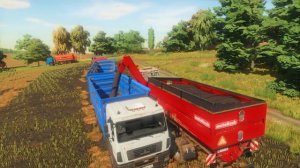 FS22 / Map Koshmak / Уборочная пшеницы №6