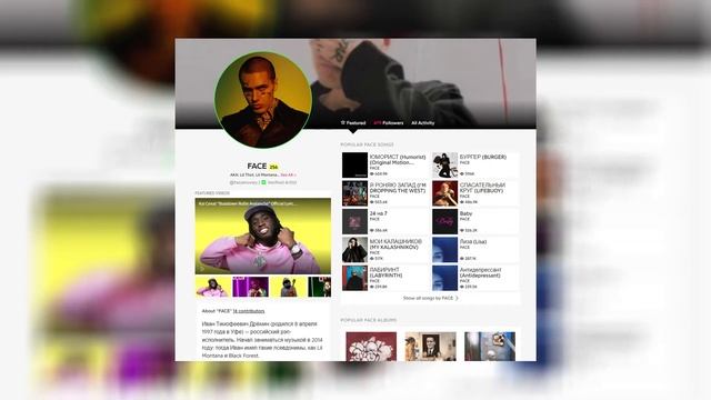 Face - Гоша Рубчинский speed up смотреть онлайн
