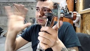 Как Я настроил пистолет Анест Ивата W 400 Беллария для подетальной покраски лаком.