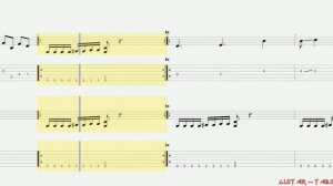 Megadeth Tabs - Dread And The Fugitive Mind