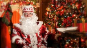 Дед Мороз поздравляет Маргариту, Василису и Арсения