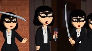 Гриффины.Пародия на "УБИТЬ БИЛЛА"