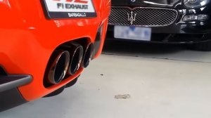 ЗВУК выхлопа Ferrari 458 Italia | SOUND