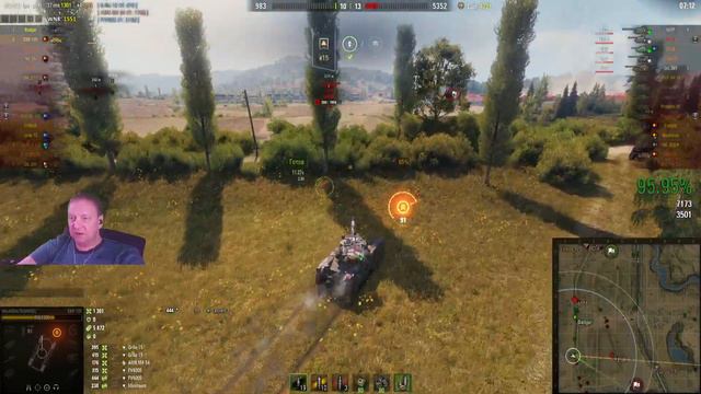 Скотина-стОтист берет "Колобанова". Panhard EBR 105.