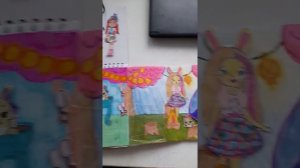 Бумажный мир в блокноте энчантималс часть 3