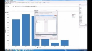 Use a drop down menu to change chart axis in Spotfire