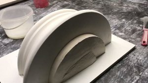 Форма для базы колонны.