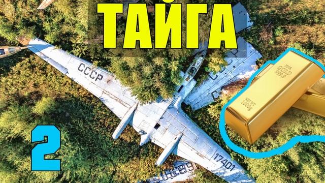 ЗОЛОТО НА БОРТУ КРУШЕНИЕ САМОЛЕТА 35 лет В ТАЙГЕ ВЫЖИВАНИЕ В ЛЕСУ ЛЕТЧИКИ С НОЧЕВКОЙ  ЗОЛОТАЯ ЖИЛА