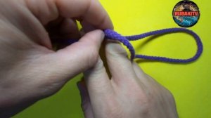 Как привязать узел "Скользящая петля" - простой и крепкий