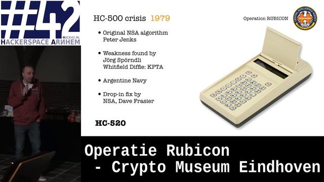Hack42: Operation Rubicon - Crypto Museum Eindhoven смотреть онлайн