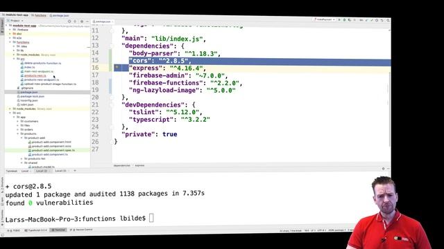 Advanced Web Apps 2019 Firebase Functions | S2P20 | Solve CORS issue in HTTP Request смотреть онлайн