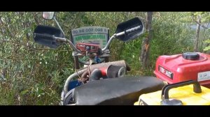 Самодельный трицикл. Съездил за металлом.