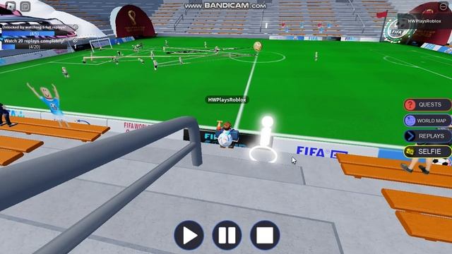How to get Replay VR Headset & Replay Aura in FIFA World roblox смотреть онлайн
