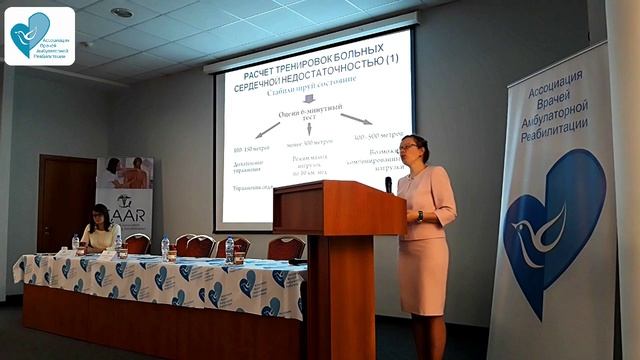 Физическая реабилитация больных сердечной недостаточностью, лекция для медиков, АВАР, Лелявина Т.С.