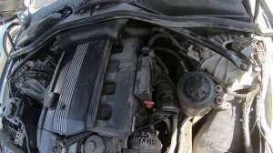 Снятие генератора BMW E60 M54