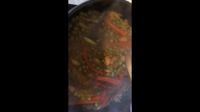РИС С КРЕВЕТКАМИ И ОВОЩАМИ. РЕЦЕПТ.