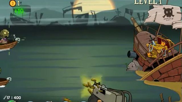 Игра Зомби - Пираты Аррр!!! смотреть онлайн