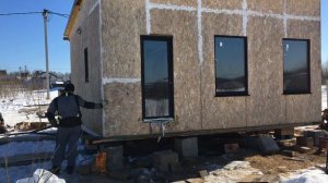 Как двигают дома