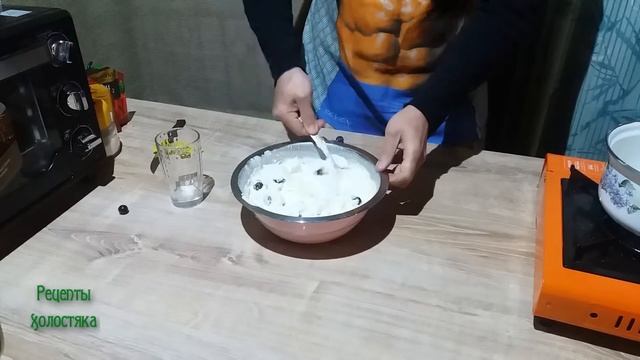 Нежный творожный десерт на желатине