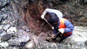 ОАО "ЛГЭК". Перелом чугунной водопроводной трубы