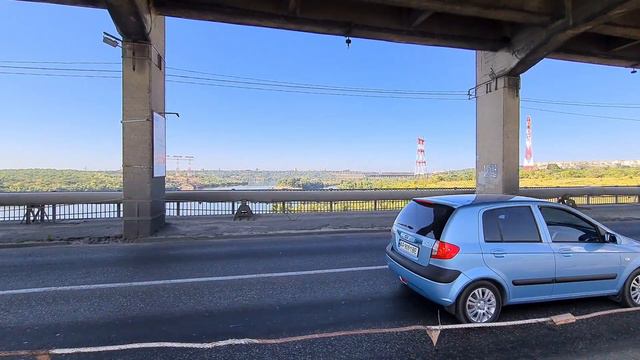 Новый ВАНТОВЫЙ МОСТ Запорожье 9 сентября 2021 мост Преображенского