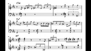 Hampton Hawes "Stella By Starlight" Piano Transcription