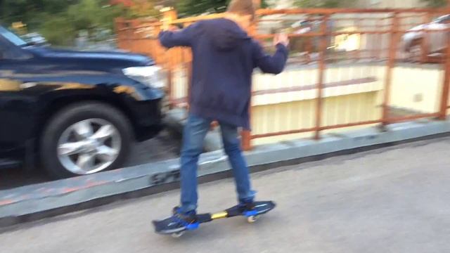 Видеоурок по катанию на двуколёсном скейте смотреть онлайн