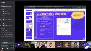 Giveth Livestream - Community Call - January 12th, 2022 - Featuring Regen Living