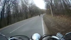 Pov driving Yamaha DragStar1100    Покатушки Yamaha XVS 1100 Drag Star Classic.