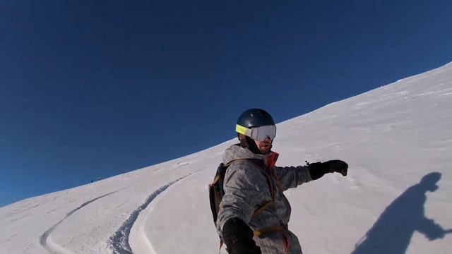 Раскатываем пухляк в Хибинах! смотреть онлайн