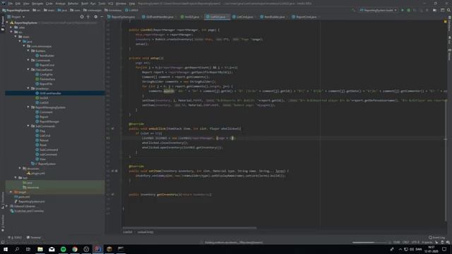 Java Programmering - Minecraft [RECODER MIT REPORT SYSTEM] - part 3 смотреть онлайн