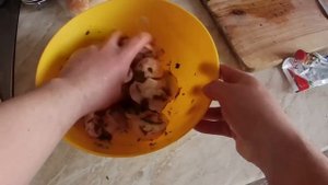 готовим шампиньоны  в духовке