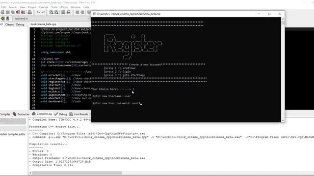 Book Cinema In C++ With Source Code | Source Code & Projects