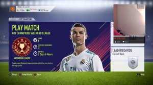 FUT CHAMPIONS WEEKEND LEAGUE #10 p2 (FIFA 18) (LIVE STREAM)