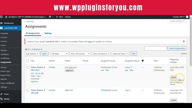 LearnDash Plagiarism Checker смотреть онлайн
