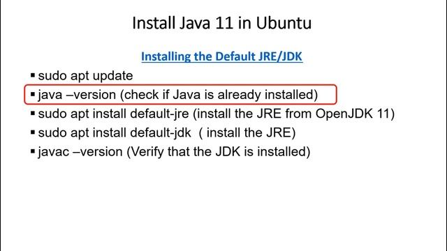 Installing Java 11 on your Linux Ubuntu system using OpenJDK -- 2024 new tutorial