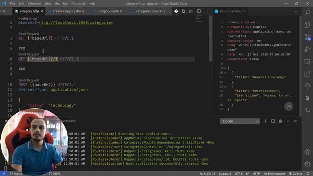 [2] Build your own REST API with Nest JS | @flutterdev State Management Hero