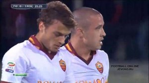 34 tour Fiorentina 0-1 Roma