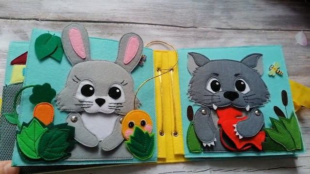 "Колобок" - сказка из фетра для самых маленьких смотреть онлайн