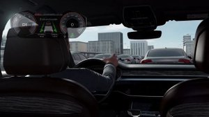 AI traffic jam pilot Ассистент движения в пробке