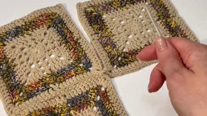 Бабушкины квадраты, деревянные ручки и самая модная сумка готова☺️| Soft Decor - Татьяна Чакур