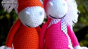 Амигуруми: схема Лошадки. Игрушки вязаные крючком - Free crochet patterns.